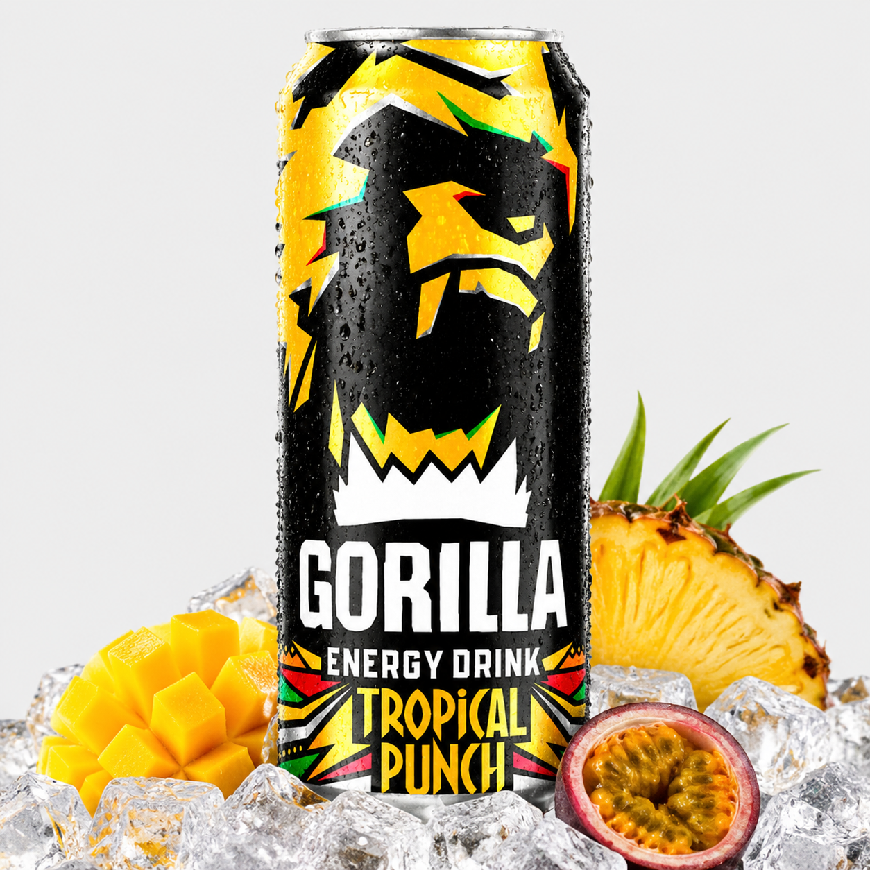 گوریلا انرژی ضربه استوایی 450 سی سی Gorilla Tropical Punch تصویر 2