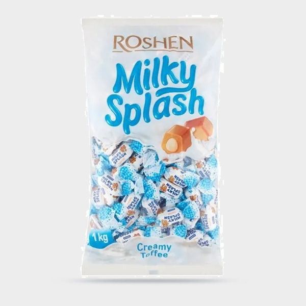 تافی میلکی اسپلش ROSHEN وزن 1 کیلوگرم