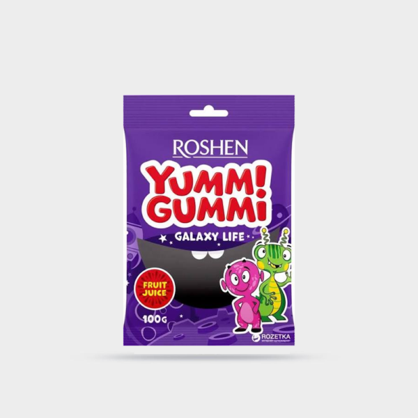 پاستیل گلکسی لایف ROSHEN وزن 70 گرم